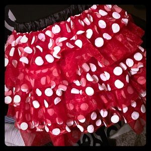 Minnie Halloween costume skirt ears included